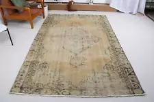 Turkish Rug, Anatolian Rug, 5.5x8.7 ft Large Rug, Bedroom Rug, Vintage Rug