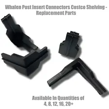 Whalen Post Insert Corner Connectors for Costco Shelving Unit 5 Shelf Rack