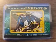 2022 Upper Deck Goodwin Champions Interesting Insects Tarantula Hawk Wasp Tier 2