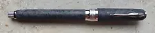 ***SALE*** PINEIDER Forged Carbon pen, 14 carat Quill F nib