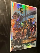 WU TANG CLAN CHROME FOIL HIP HOP DOWNTOWN EXCLUSIVE 1