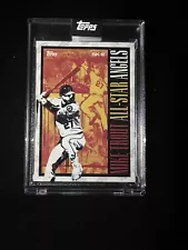 Topps 2022 MLB All-Star Art Collection Mike Trout by DJ Skee - 2 Angels -Sealed