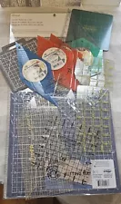 Quilters Rulers, Templates And Cutting Boards Lot, 15 pieces