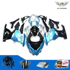 FD Injection Blue Black Fairing Fit for Kawasaki 2018-2023 NINJA400 EX400 c016