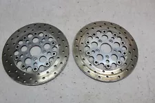 1998 HARLEY-DAVIDSON SPORTSTER 1200 XL1200S FRONT LEFT RIGHT BRAKE ROTORS DISCS (For: 1998 Sportster 1200)