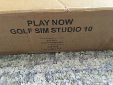 SKYTRAK Golf Sim Studio 10 Play Now 8'6" x 10 PARTIAL PRODUCT -BOX 1 OF 2