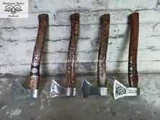 Lots of Custom Made Engraved Axes Sales offer for Bulk quantities