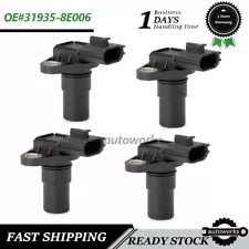 4PCS For Nissan Maxima 2000-2006 Transmission Input/Output Vehicle Speed Sensor