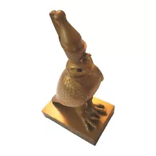 Horus Egyptian Statue Horus is the Egyptian God of War and Sky Gold painted...