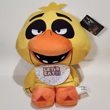 Five Nights At Freddy’s Chica Plush 14” Let’s Eat FNAF Good Stuff 2017 NWT