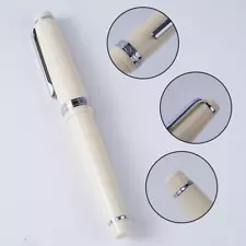 For Jinhao 82 Acrylic Fountain Pen with Converter F Writing Ink Nib-0.5mm SALE