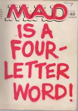 Mad Magazine Dec 1973 # 163 Mad is a Four Letter Word Great Shape