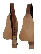 ROPING SADDLE WESTERN FENDER ROUGH LEATHER HORSE PLEASURE REPLACEMENT TACK