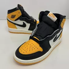 Nike Air Jordan 1 High Taxi Pre School Size 12c AQ2664-711 No Box Lid