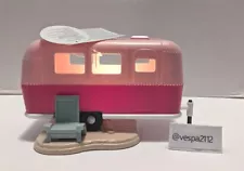 Target Bullseye Playground Palm Springs Camper Light Up MCM Airstream Trailer