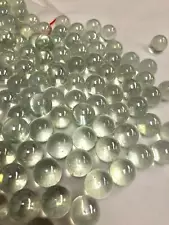 10 Lb Round Glass Marbles for Vase Filler Etc (Clear 0.65" ~900PCs)