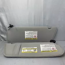 New Listing1989-2006 Ford Ranger Sun Visor Pair Set Driver Passenger Left Right Light Gray