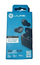 NIB JLab Go Air POP True Wireless Bluetooth Earbuds, iOS, Android, w/32+ Hours