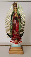 Our Lady of Guadalupe 9" Statue Detailed Resin