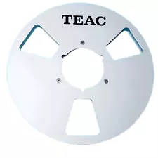 One Pair Silver TEAC 10.5-inch 1/4-inch TAPE REEL TO REEL TAPE Recorders