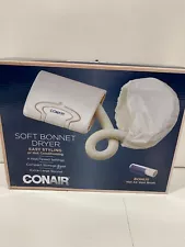 Conair Soft Bonnet Hair Dryer Hooded Styling Portable Hood Vent 4 Heat Speed