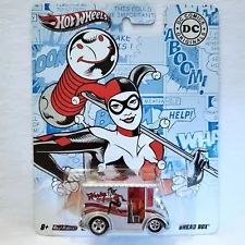 Hot Wheels DC Comics Bread Box Harley Quinn Real Riders 1:64 Scale For Sale