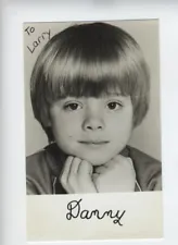 DANNY PINTAURO WHOS THE BOSS CUJO ACTOR SIGNED CHILD ACTOR PHOTO 1984 SCARCE