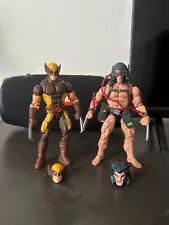 Marvel legends Caliban wave Weapon X and House of X wave Wolverine