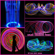 Euphoria ~ Multi Color LED Hula Hoop ~ Slow Fading Magic