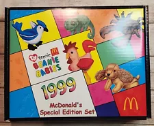 McDonald's Ty Teenie Beanie Babies 1999 Special Edition Set RARE BOX INCLUDED