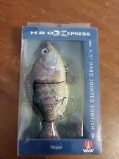 H20 Xpress 4.5” Jointed Sunfish Live Tilapia Swim Bait Realistic 3D Swimming