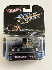 Hot Wheels 2014 Retro Entertainment Smokey & The Bandit '75 KENWORTH W900 Semi