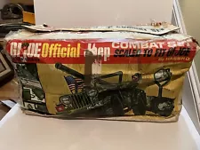 Vintage 1965 Hasbro GI JOE #7000 Official Jeep Original -BOX ONLY For Sale