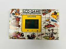 New LCD Mini Arcade Game Balloon 1980s Yellow NEW OLD STOCK