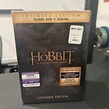 The Hobbit Movie Trilogy Extended Edition DVD Box Set 15 Disc NEW SEALED MINT