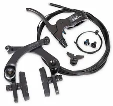 RANT SPRING BRAKE II U BRAKE KIT SET BMX BIKE CULT SHADOW HARO GT SUBROSA BLACK