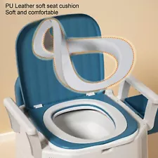 Adult Bedside Commode Toilet With Detachable Armrests Portable Moible NEW