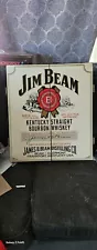 Jim Beam Very Rare Only Winnable Dart Board Set Used. Darts Included W/Box Great