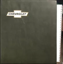 1974 Chevrolet Car Data Book and Color and Upholstery Dealer Album Showroom (For: 1974 Laguna)