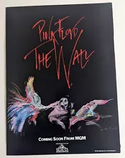 Very Rare-Pink Floyd-The Wall-Pre film release promo for cinemas-VG+