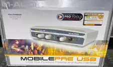 M-Audio MOBILEPRE-USB 2 channel bus powered preamp and audio interface