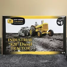 John Deere 820 Diesel Tractor Industrial 1:16 Ertl 2006 Yellow 50th Anniversary