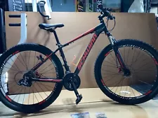 Schwinn Platinum 29 Mountain Bike Unisex 24 Speed Black & Red