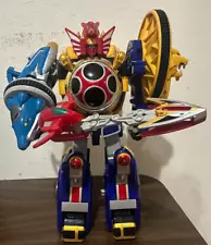 Bandai Power Rangers Ninja Storm Hurricaneger DX Senpuujin Megazord F/S From JPN