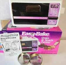 Vintage Kenner 1995 Easy Bake Oven with Original Box, Manual, Tested!