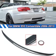 For BMW E93 328i 335i Convertible 2006-2013 M3 Style Trunk Spoiler Carbon Look (For: 2013 BMW 335i)