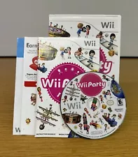 Wii Party Video Game for Nintendo Wii Complete With Manual CIB