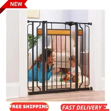 EXTRA TALL WALK Thru Safety Gate Baby Indoor Security Dog Pet Door Gates Fence