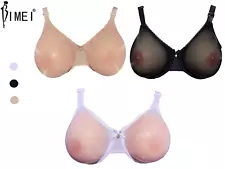 BIMEI Sexy Lingerie Bra See Through for Men Transgender,Drag Queens,Crossdresser