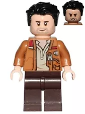 LEGO Minifigures Poe Dameron (Medium Nougat Jacket, Hair) New New Nieuw (SW0737)